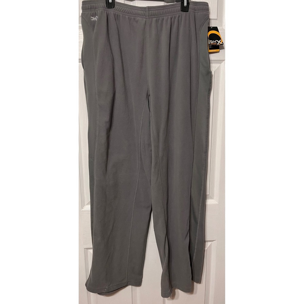 Duck Head Sport DHX Fleece Pants Mens XXL‎ Gray DHX-Dry Wicking Joggers 1156920